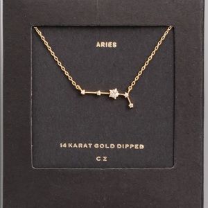 Zodiac constellation necklace